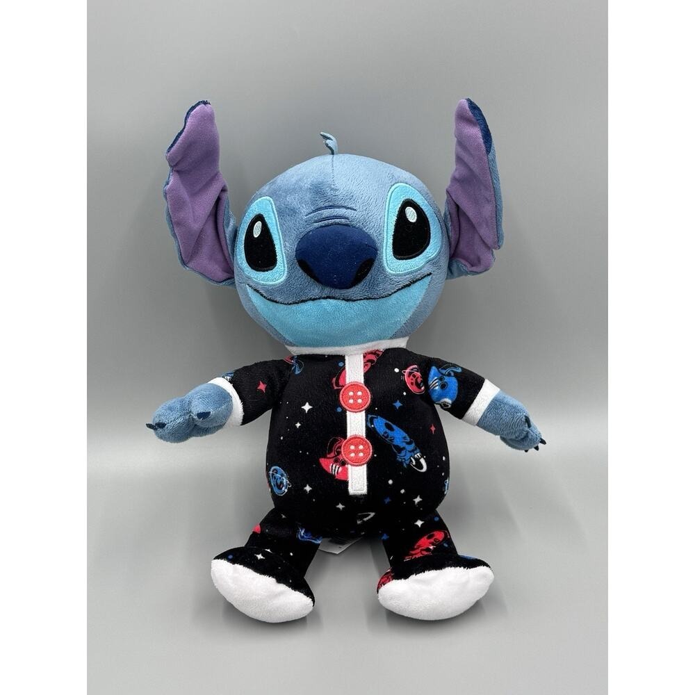 Disney Lilo & Stitch Plush In Space Pajamas PJ's 12" Stuffed Animal Toy